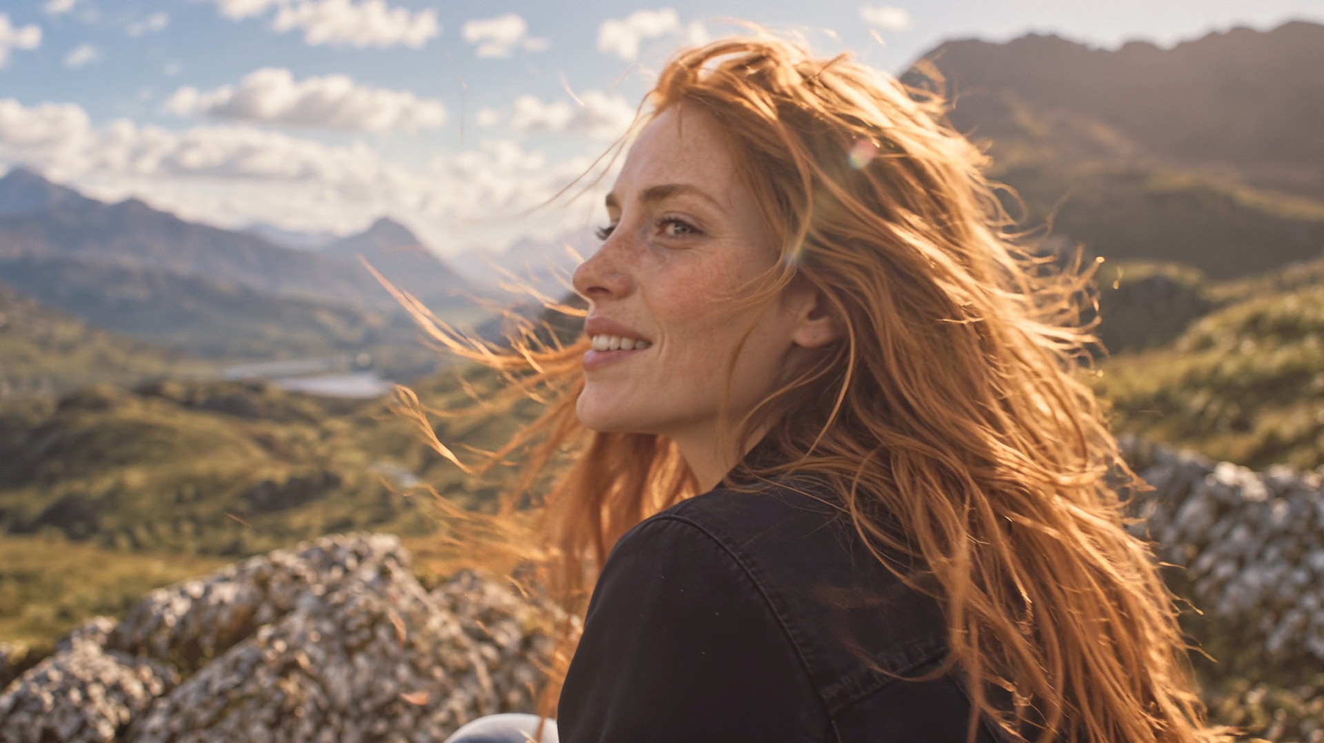 Highlands campaign imagined as a website opening